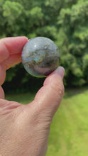 Load and play video in Gallery viewer, Labradorite Spheres