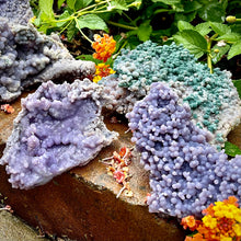 Load image into Gallery viewer, Grape Amethyst (Agate) Specimens