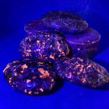Load image into Gallery viewer, Yooperlite Palms (AKA Sodalite-Syenite)