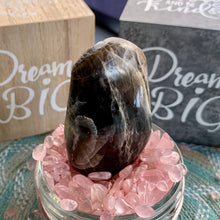 Load image into Gallery viewer, Black Moonstone Palm Stones