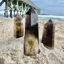 Load image into Gallery viewer, Smoky Quartz Polished Points w/Raw End