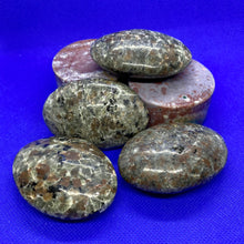 Load image into Gallery viewer, Yooperlite Palms (AKA Sodalite-Syenite)