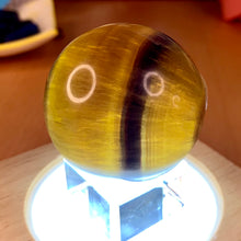 Load image into Gallery viewer, Yellow Fluorite Spheres