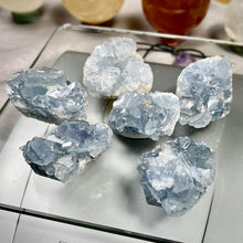 Load image into Gallery viewer, Raw Celestite Cluster