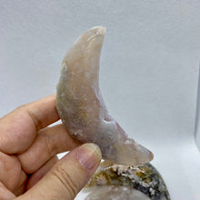 Load image into Gallery viewer, Flower Agate Moons