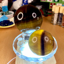 Load image into Gallery viewer, Yellow Fluorite Spheres