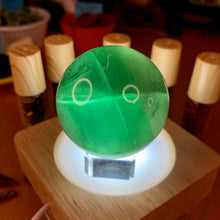 Load image into Gallery viewer, Green Fluorite Spheres