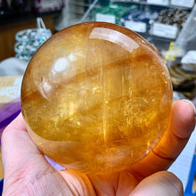 Load image into Gallery viewer, Honey Calcite Spheres