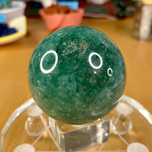 Load image into Gallery viewer, Strawberry Quartz Spheres - Green