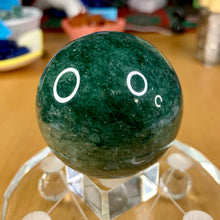 Load image into Gallery viewer, Strawberry Quartz Spheres - Green