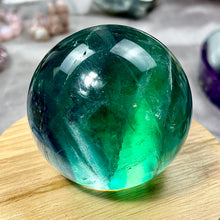 Load image into Gallery viewer, Rainbow Fluorite Spheres