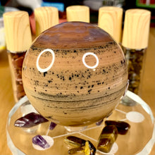 Load image into Gallery viewer, Banded Winter Agate Spheres