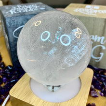 Load image into Gallery viewer, Clear Quartz Spheres