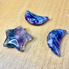 Load image into Gallery viewer, Fluorite Moons and Stars