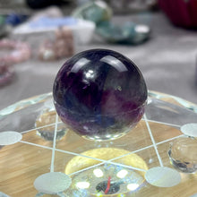 Load image into Gallery viewer, Rainbow Fluorite Spheres
