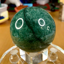 Load image into Gallery viewer, Strawberry Quartz Spheres - Green