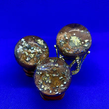 Load image into Gallery viewer, Pyrite Garden Quartz Spheres