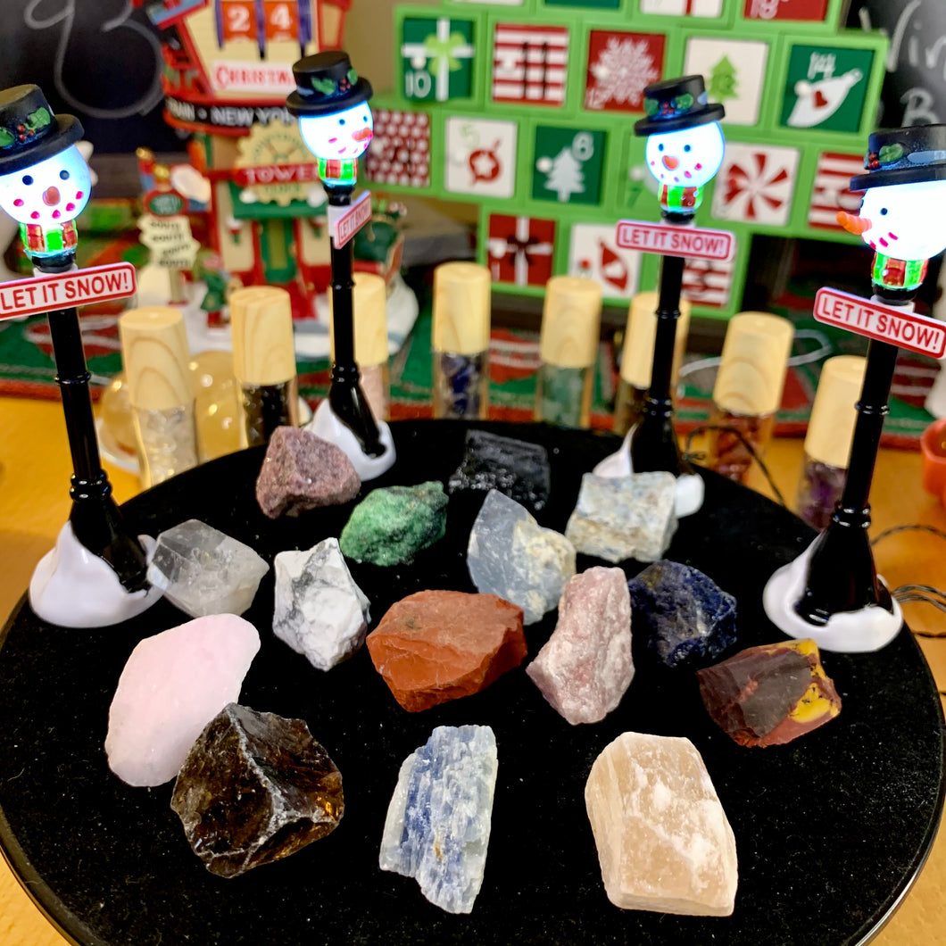 Raw Mini Starter Set - 15 Crystals for $30 shipped