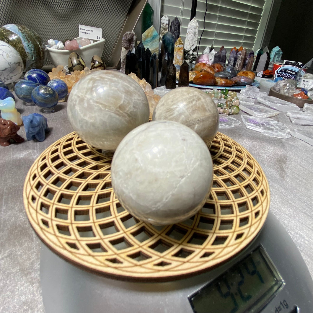 Moonstone Spheres