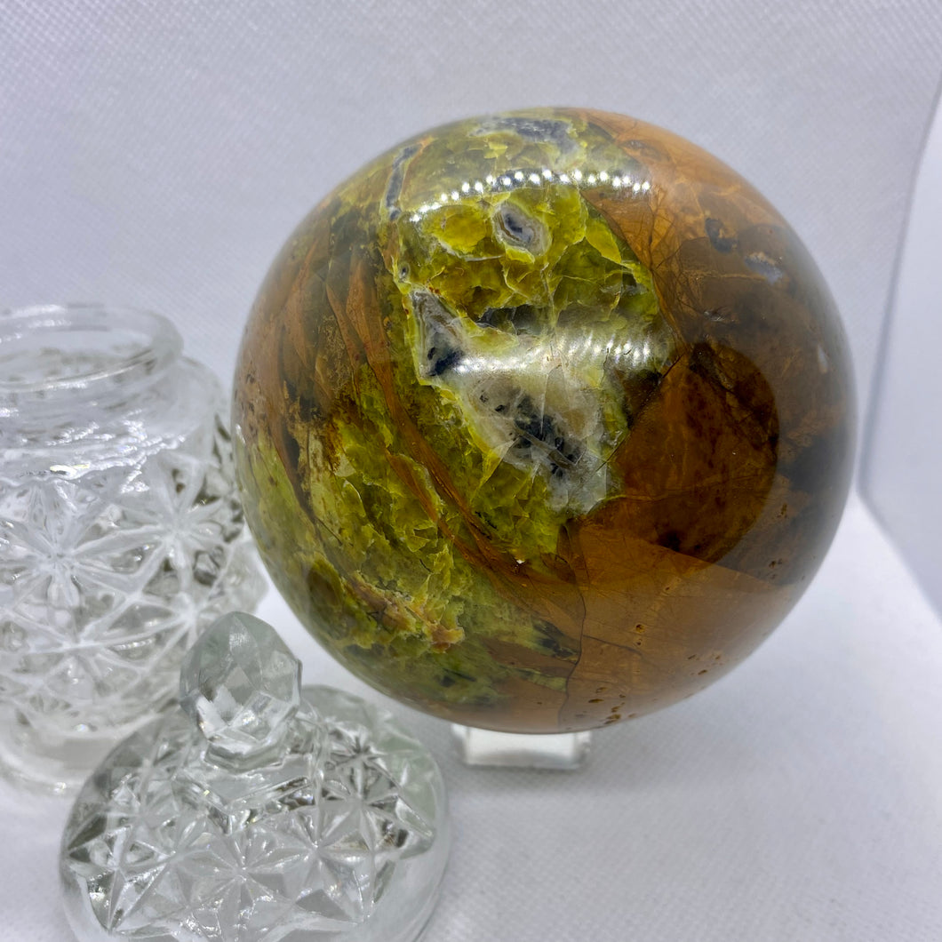 Green Opal Spheres