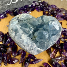 Load image into Gallery viewer, Celestite Hearts
