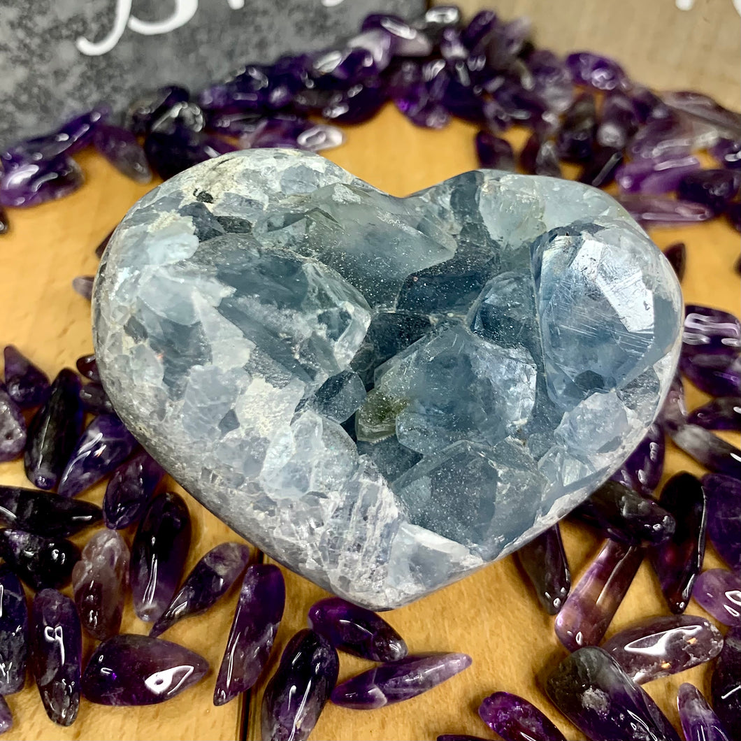 Celestite Hearts