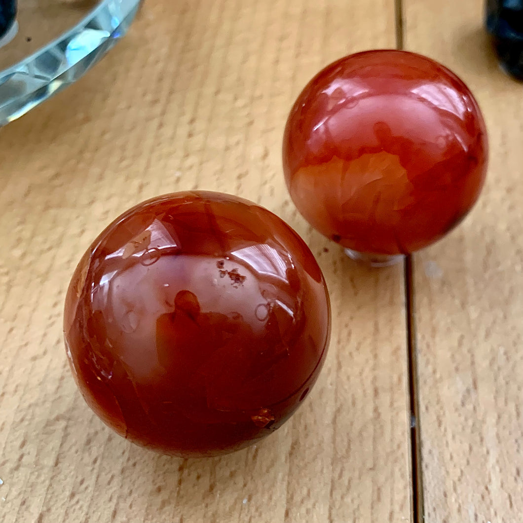 Carnelian sphere