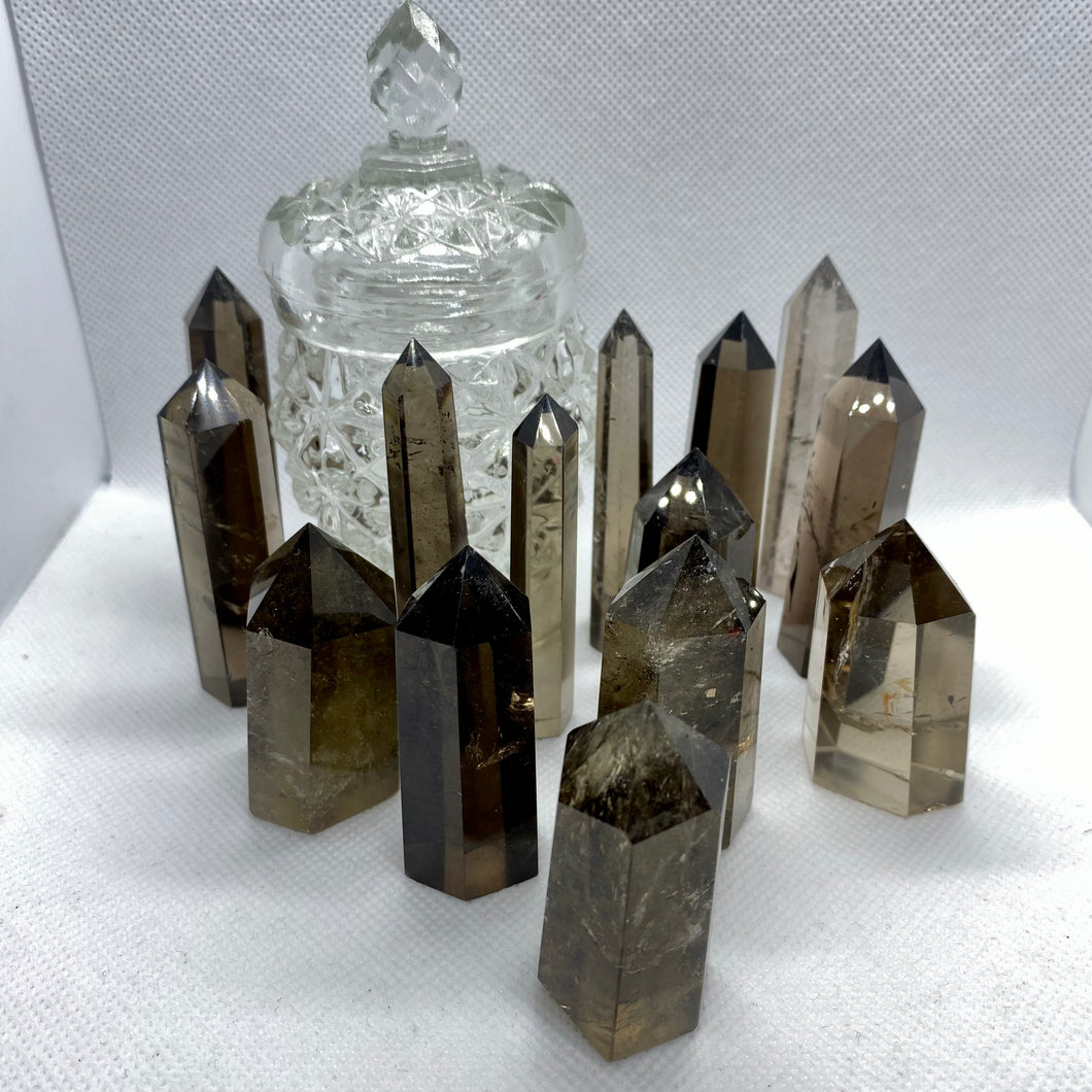 Smoky Quartz Points