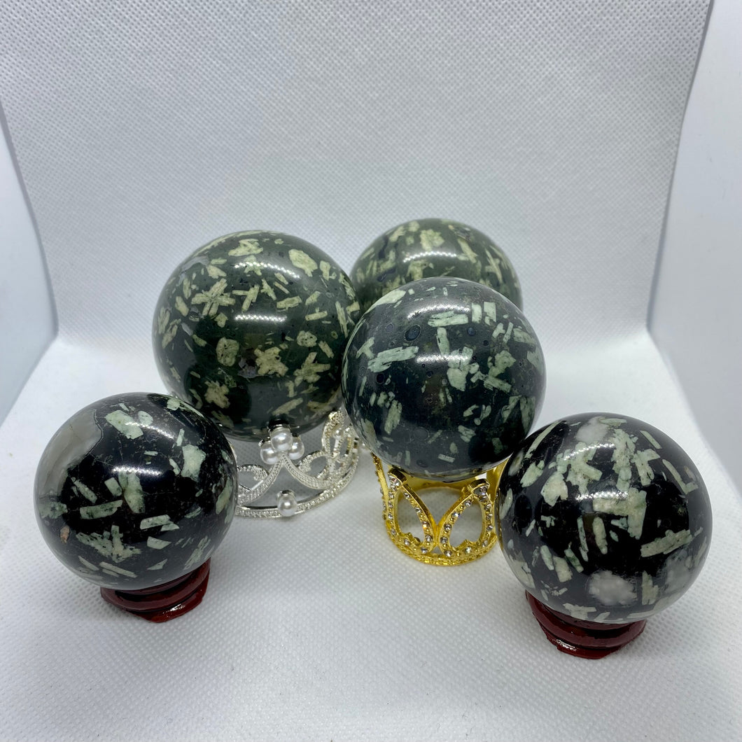 Chinese Writing Stone Spheres