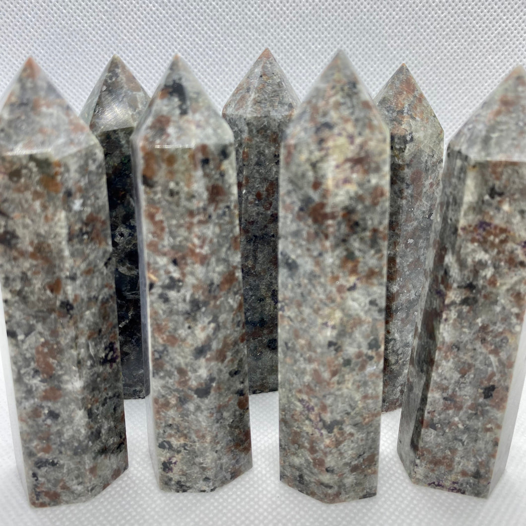 Yooperlite Points(AKA Sodalite-Syenite)