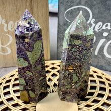 Load image into Gallery viewer, Purple Brecciated Jasper Tower
