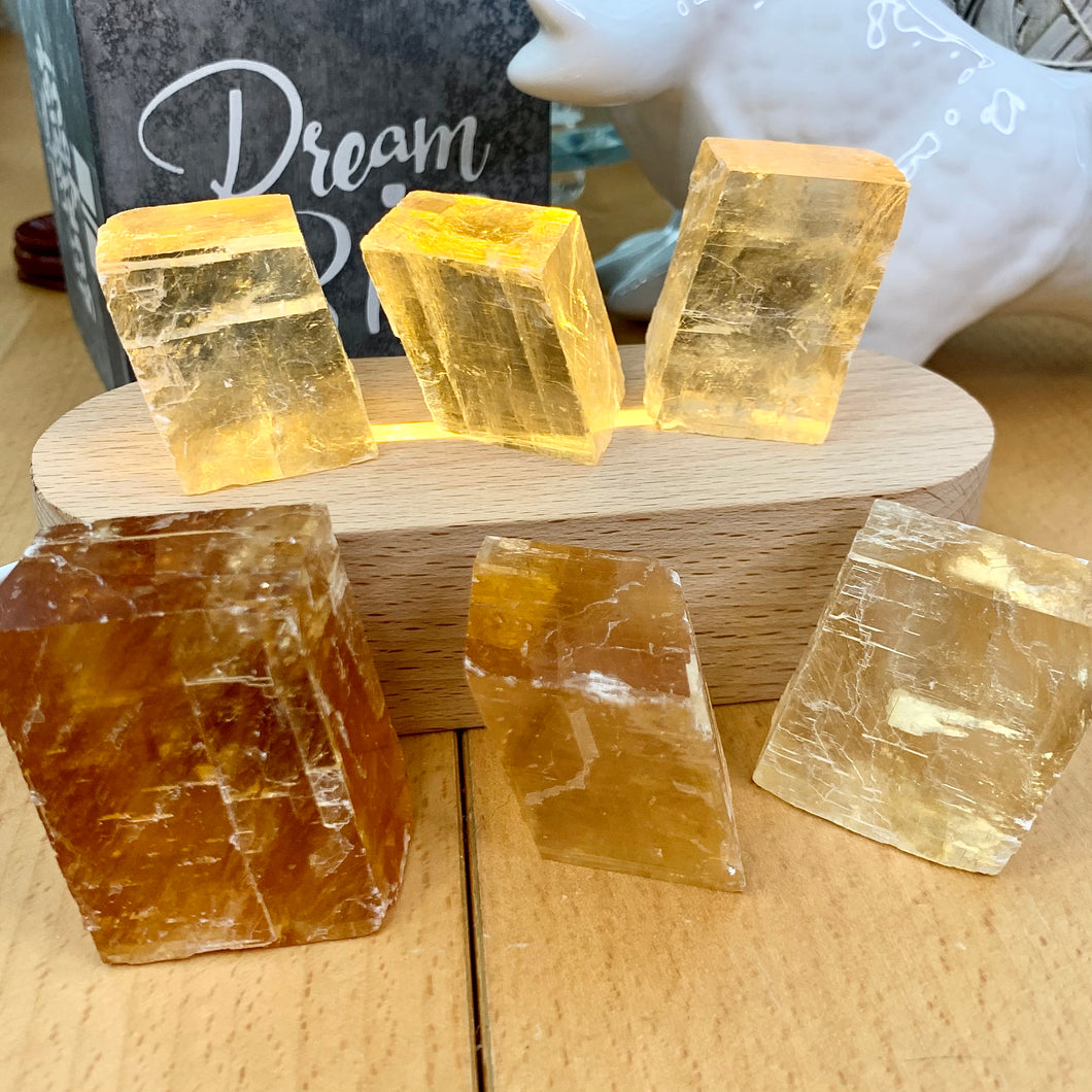 Honey Optical Calcite