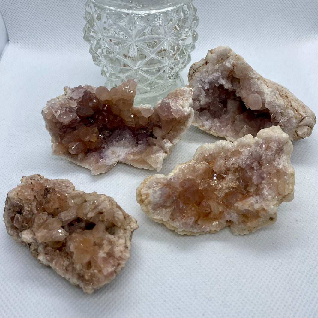 Pink Amethyst Geodes