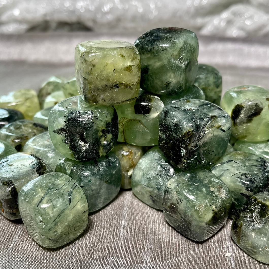 Prehnite Cubes