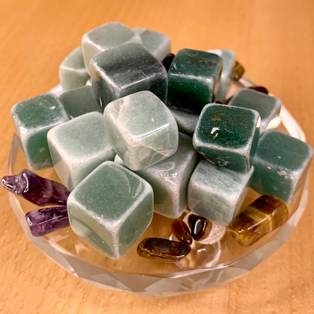 Green Aventurine Tumble Cubes