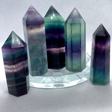 Load image into Gallery viewer, Rainbow Fluorite Towers
