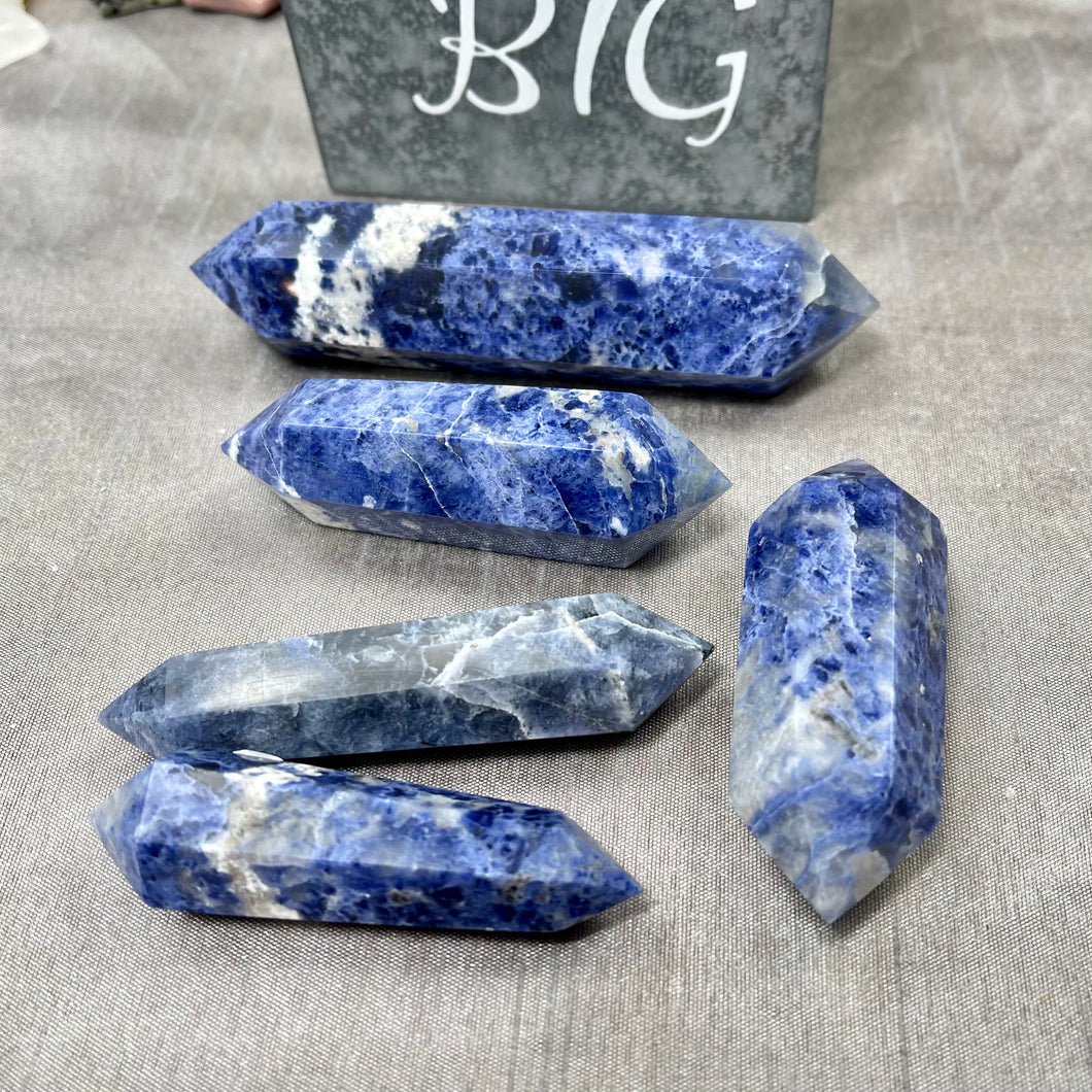 Sodalite Double Terminated Points (DTs)