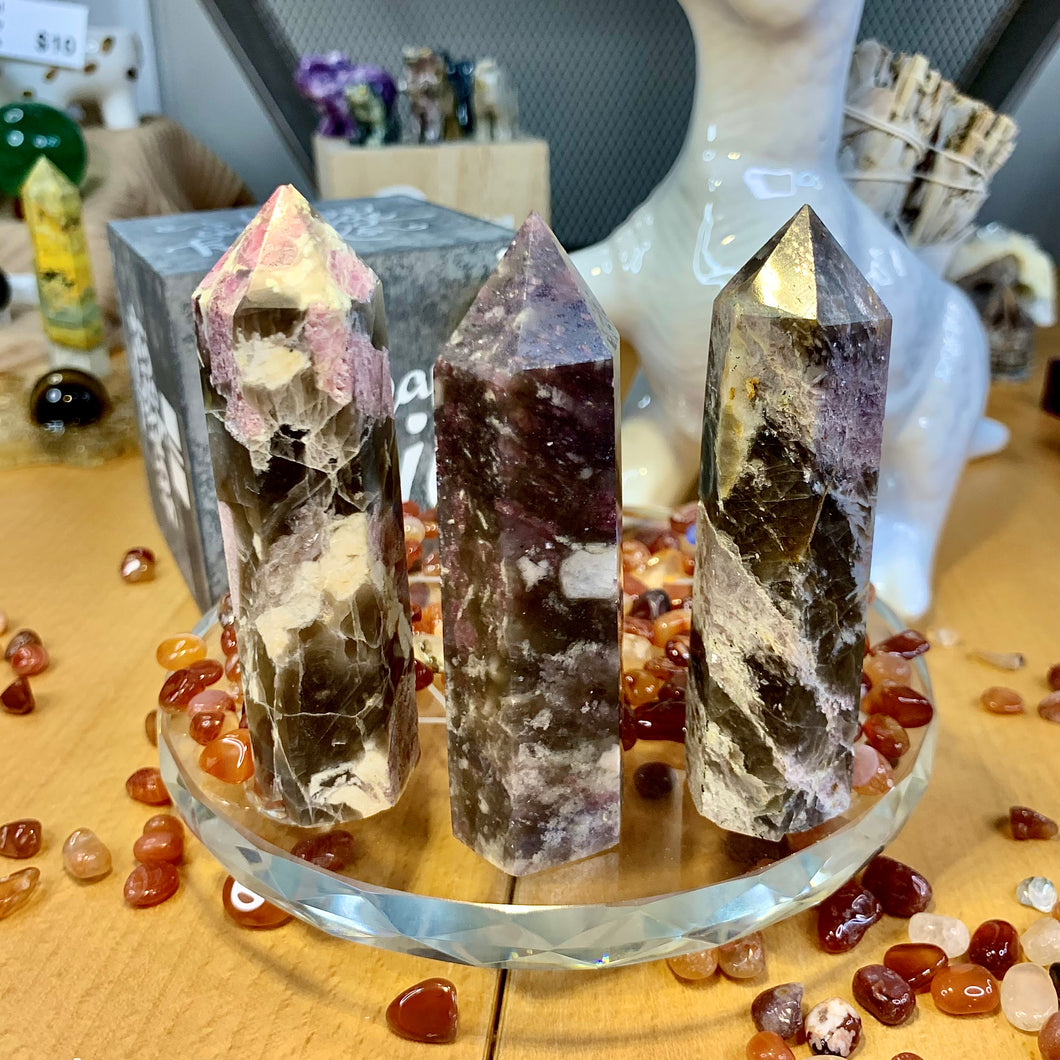 Pink Tourmaline Towers