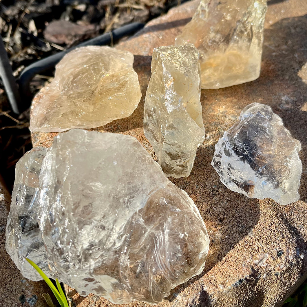 Raw Citrine Specimens