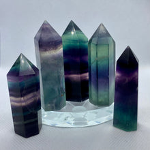 Load image into Gallery viewer, Rainbow Fluorite Towers
