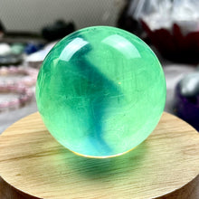 Load image into Gallery viewer, Green Fluorite Spheres
