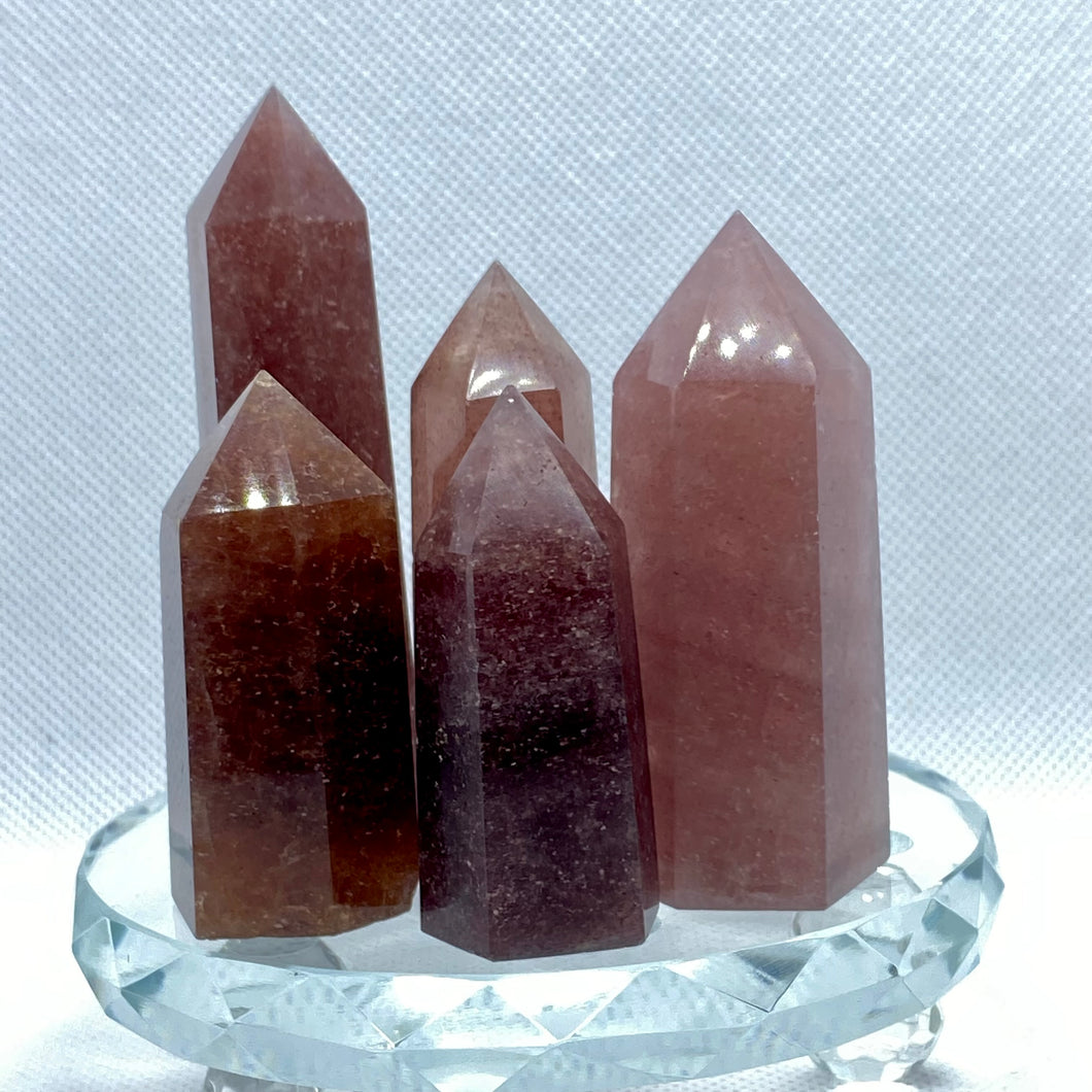 Strawberry Quartz Towers