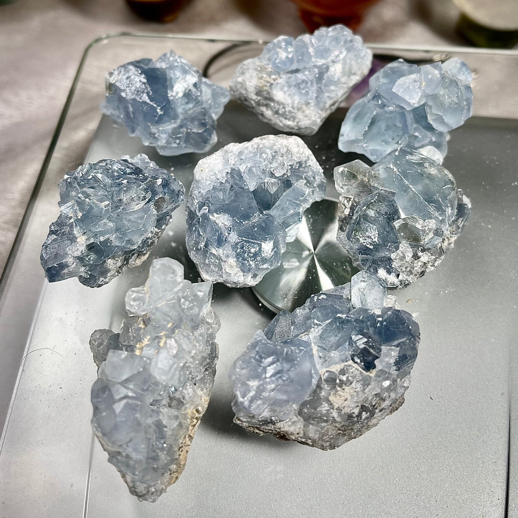 Raw Celestite Cluster