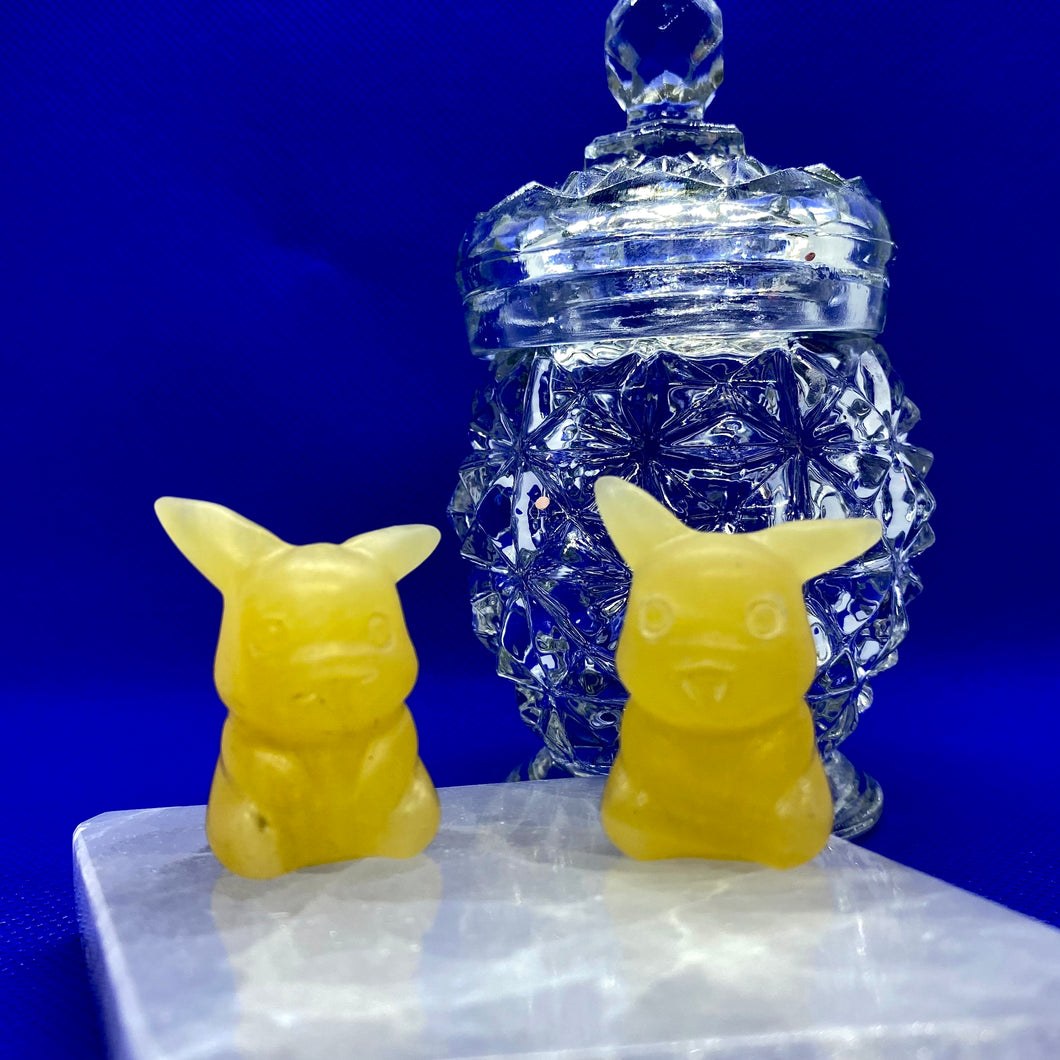 Orange Calcite Pikachu