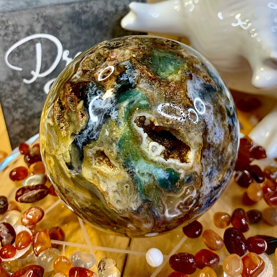 Ocean Jasper Spheres